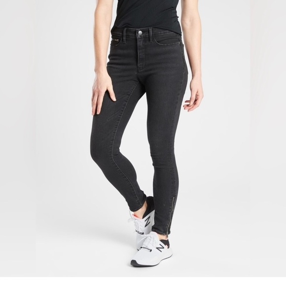 Athleta Denim - Athleta Women's Sculptek Black Ultra Skinny Jeans Carbon Wash